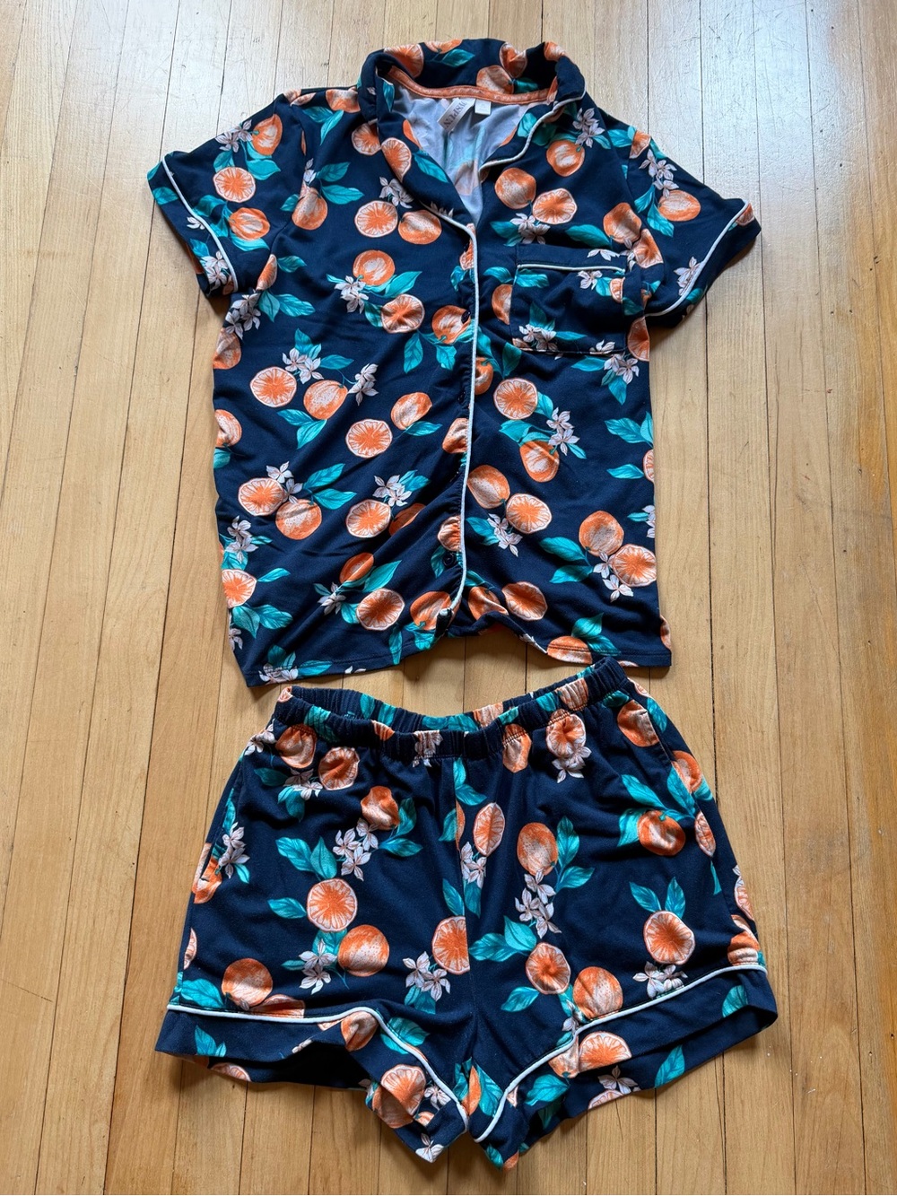 Joyspun Citrus Pajama Set - XS